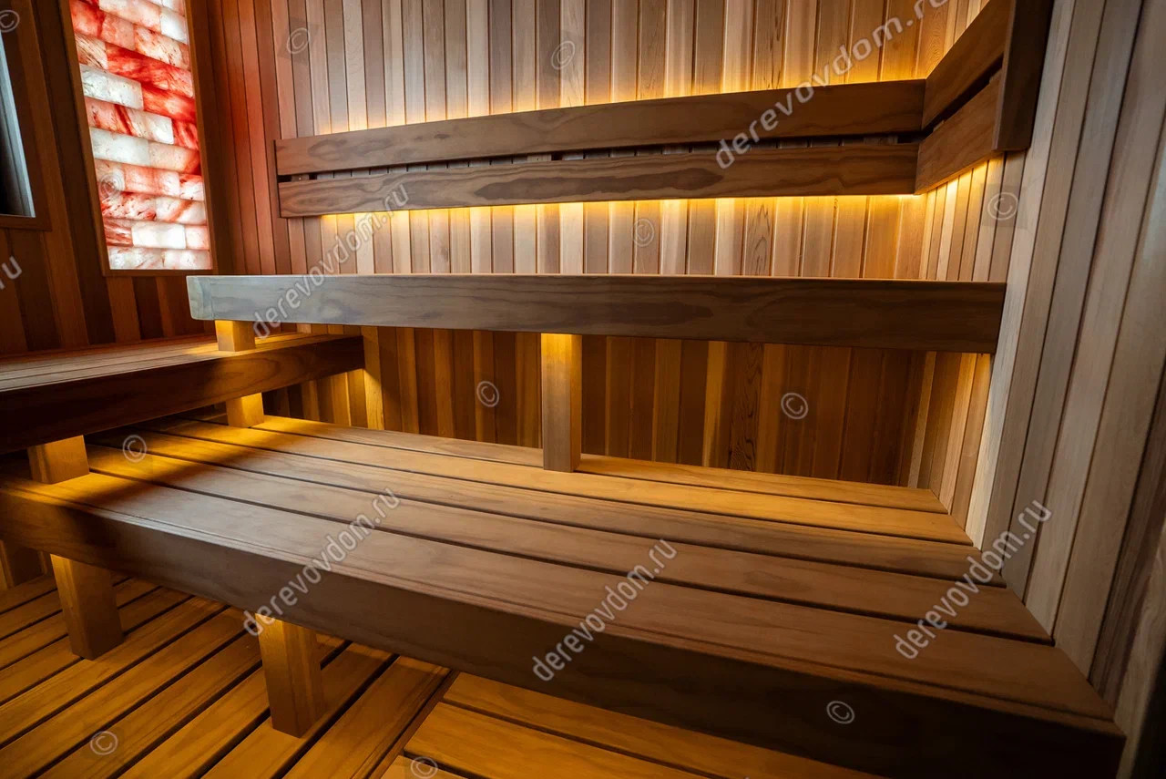 парная из кедра канадского
