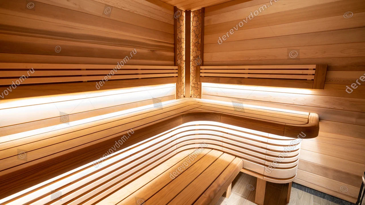 Освещение эксклюзивной парной