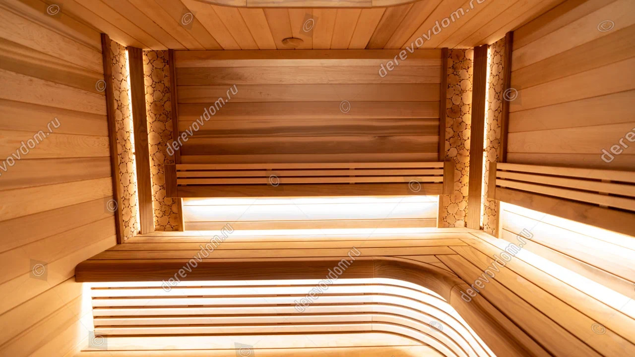Премиум отделка парной